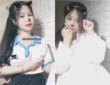 ลูกพี่ลูกน้องของเธอบังคับให้เธอดูดหญิงสาว