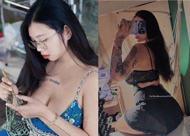 น้องสาวที่สวยงามอยากจะเพลิดเพลิน