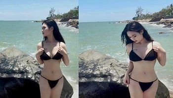 ฉันเป็นคนสวย Dao Vy แสดงหีของเธอ