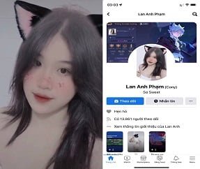 ไอดอลคลิปร้อน tiktok pham lan anh