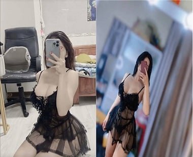 สาวสวยและเสื้อผ้าที่เปราะบางทำให้แฟนร้อน