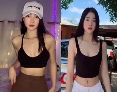 Tiktok สาวร้อนโชว์รอบร้อนของเธอในโลกที่มีสีสัน