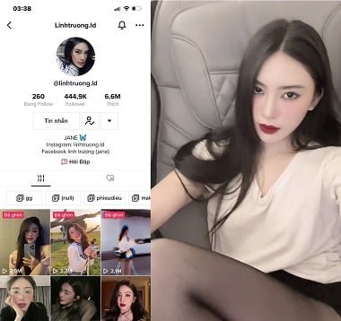 Tiktoker Linh Truong ในคลิปร้อนถูกแจกจ่าย